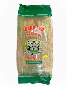 [1395] DOUBLE PANDA Rice Noodle 3mm 400g.