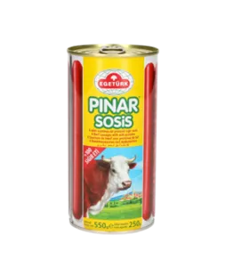Egetürk Pinar Sosis (naudanmakkarat) 550 g