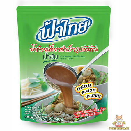 [240] FA THAI Koncentrerad Nudelsoppa Brun 350g.