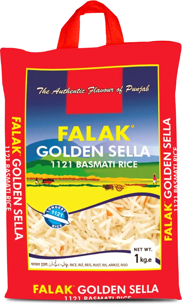 Falak Golden Sella 1121 Basmati  1 kg
