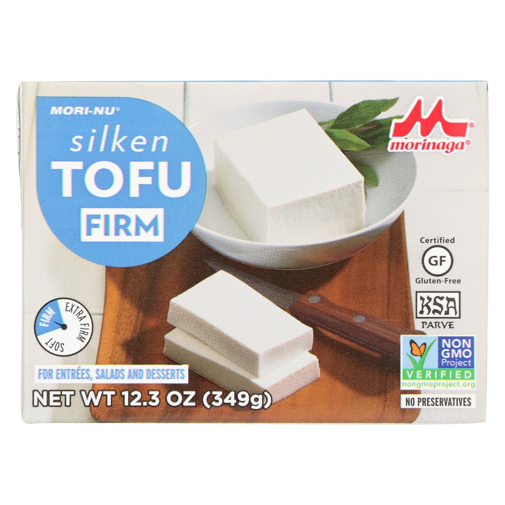 Firm Silken Tofu (Tetra Pak) 349g.