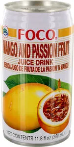 FOCO Mango- ja intohimojuoma 350ml.