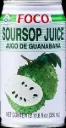 FOCO Soursop-dryck 350 ml.