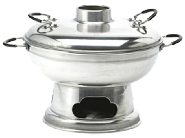 [1500] Fonduepanna i aluminiumfolie (Ø 24 cm)