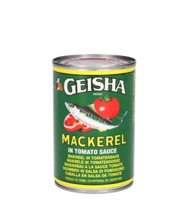 [2495] GEISHA Mackerel in Tomato Sauce  425 gr