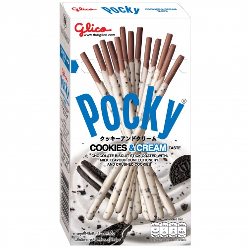[407] GLICO Cookies & Cream Biscuit Stick 41g.