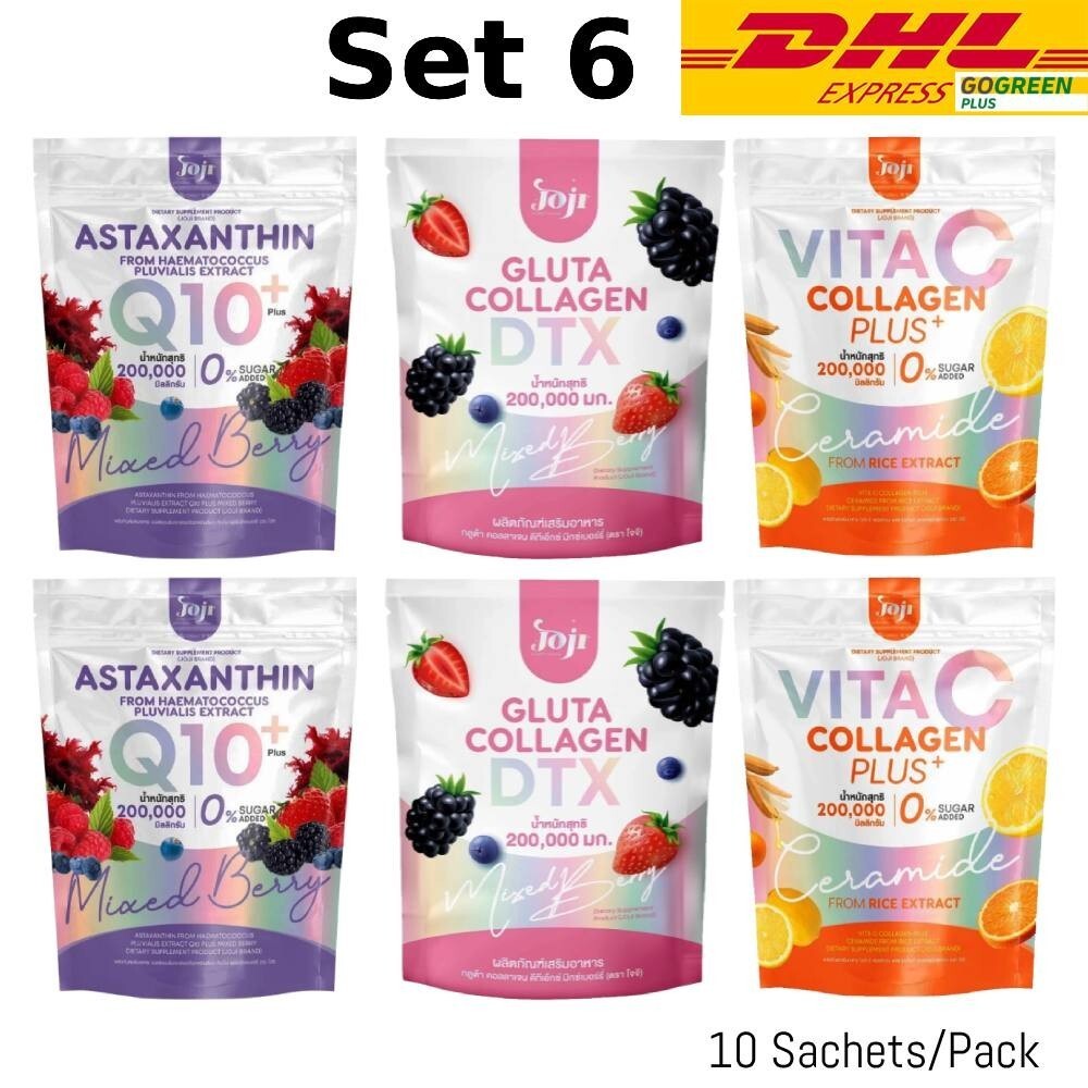 Gluta-kollageeni DTX-sekoitus, marja 10 x 20 g.