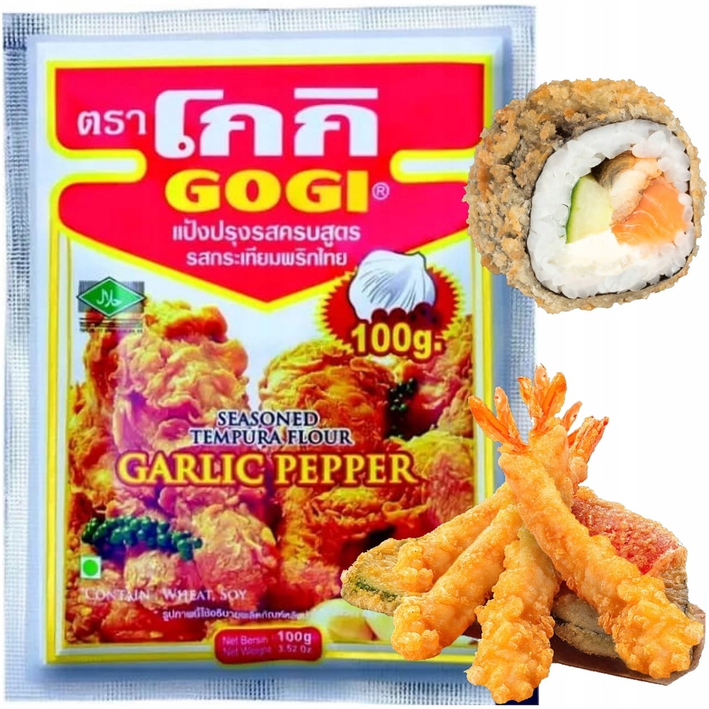 [53] GOGI Tempura Flour Garlic & Pepper 100g.