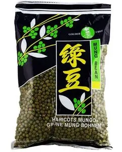 [2153] GOLDEN CHEF Gröna mungbönor 400g.