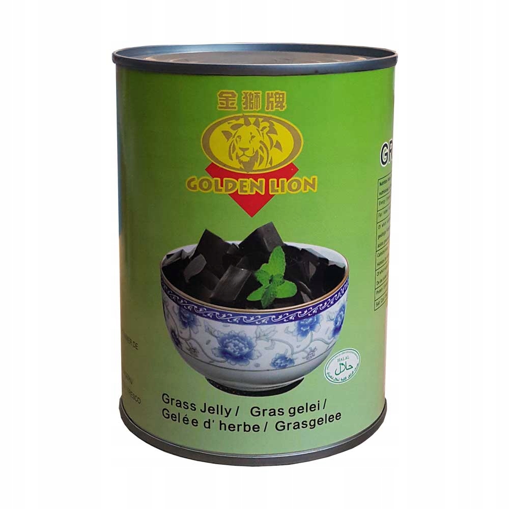 [169] GOLDEN LION Grass Jelly 530g.