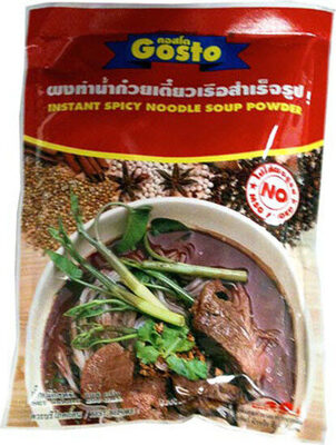 GOSTO Spicy Noodle Soup Powder 208g.