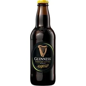 Guinness-olut 7,5 % alkoholia 330 ml.