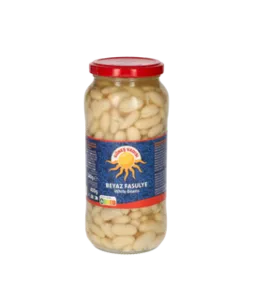 Günes Vadisi Beyaz Fasulye (White Beans Glass Jar) 540 gr