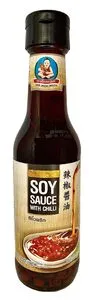 [1122] HEALTHY BOY Soy Sauce With Chili 250ml.