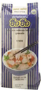 [2199] HOW HOW Rice Stick 5mm. *GLUTEN FREE 500g.