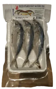 Höyrytetty intialainen makrilli 227 g.