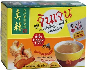 Instant ingefärste med honung 216g