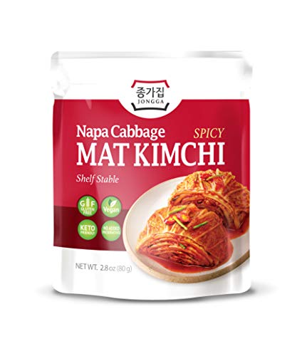 JONGGA Kimchi Sliced Napa cabbage 80g.