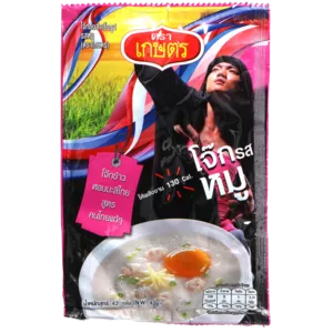 KASET Ins Rice Porridge Pork Flavor (Sachet) 42g.