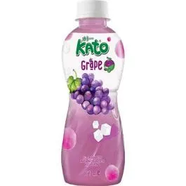 [340] KATO Grape Juice with Nata De Coco 320ml.