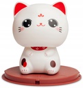 KAWALL Fortune Cat Wobble Head Eyes Open 9cm.