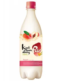[1760] Kooksoondang Makgeolli Peach Alc 3% 750ml.