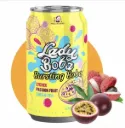 LADY BOBA Litchi- och passionsfruktste 320 ml.
