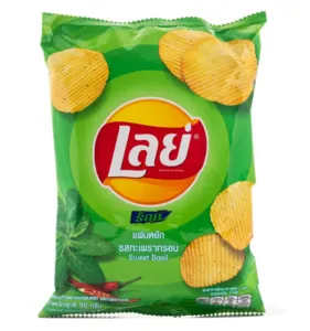[1314] Lays perunalastut basilikalla 75 g.