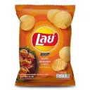 LAYS Potatischips Extra BBQ 69g.