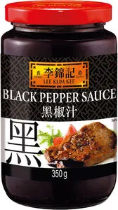 [189] LEE KUM KEE Svartpepparsås 350 g.