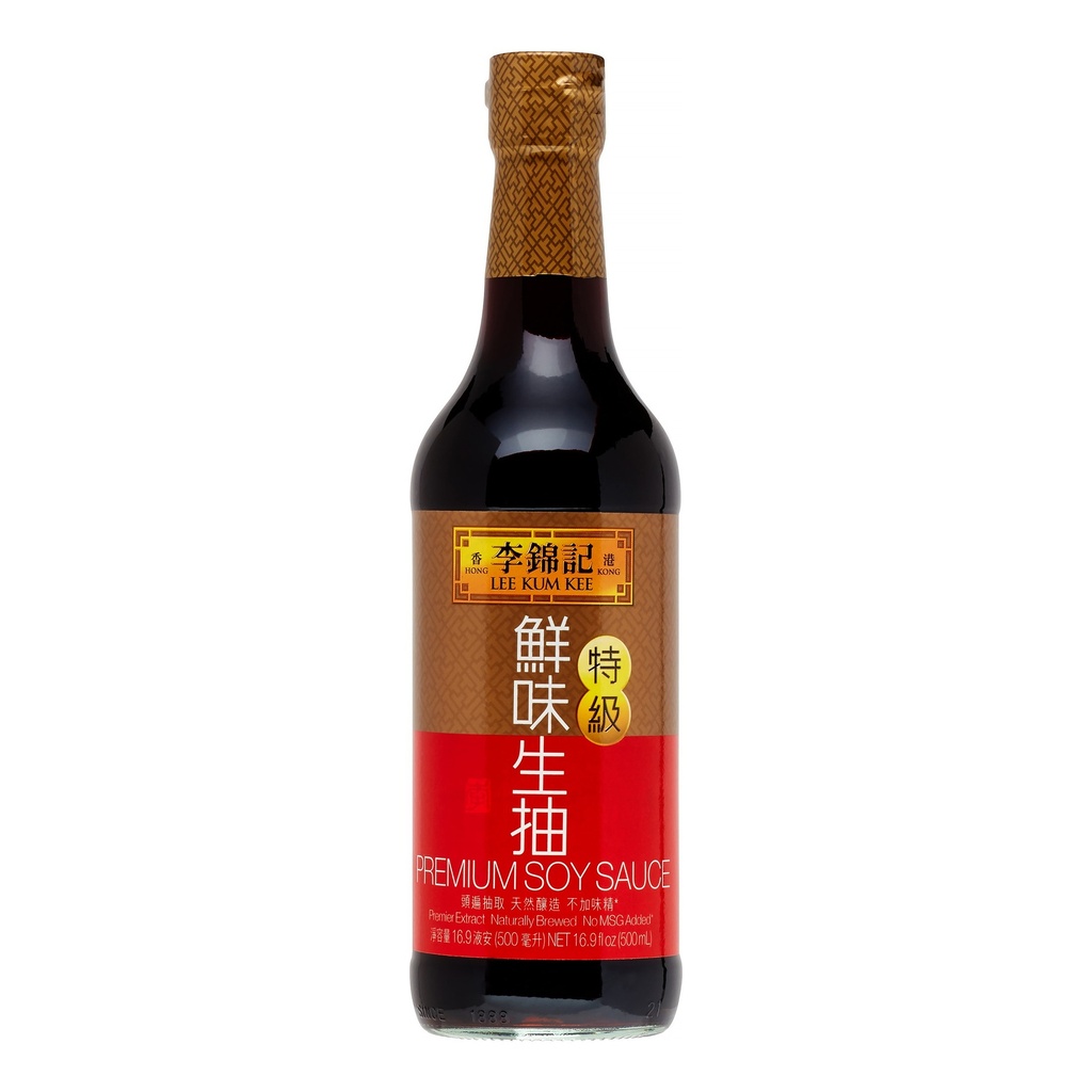LEE KUM KEE Premium -soijakastike 500 ml.