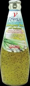 Lemongrass Drink With Basil Seed 290ml.