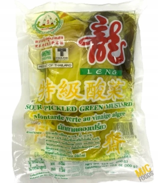 LENG HENG -marinoitu hapansinappi 350 g.