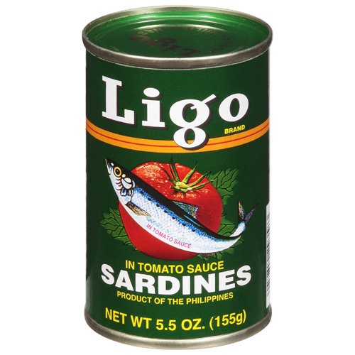 [1509] LIGO Sardines In Tomato Sauce 155g.
