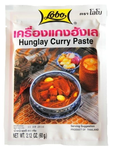 LOBO Hunglay Currypasta 60g.