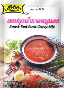 LOBO Paahdettua Punaista Sianlihakastiketta 50g.