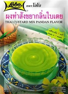 LOBO Thai Custard Mix med Pandansmak 120g