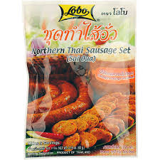 [1237] LOBO Thai Sausage Set 'Sai Oua 60g.