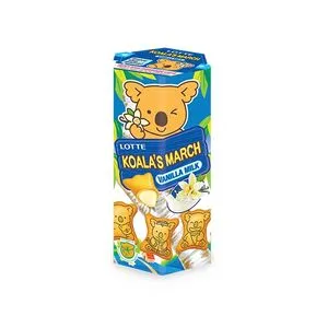 [2115] LOTTE Koalas mars vaniljmjölkkex 37 g.