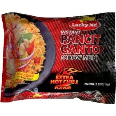 LUCKY ME Ins Nudlar Pancit Canton *Chili 60g.