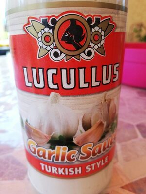 LUCULLUS Vitlökssås på turkisk vis 500 ml.