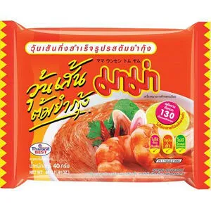 MAMA Ins Bean Vermicelli Tom Yam Kung 30x40g. (BOX)