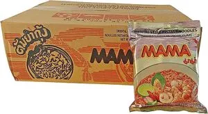 [1240] MAMA Ins Nudlar Tom Yum Räkor 30x60g. (B0X)