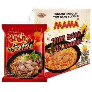 MAMA Ins Noodles Tom Saab 30x55g. (LAATIKKO)