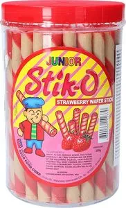 [237] Mansikkavohvelitikku 380g. JUNIOR