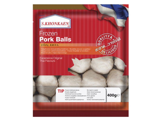 [434] Meat  Balls Pork  400g.