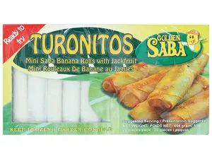[1801] Mini Spring Rolls Banana & Jackfruit 454g.