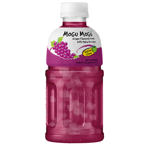 [659] MOGU MOGU Grapes With Coco 320ml.
