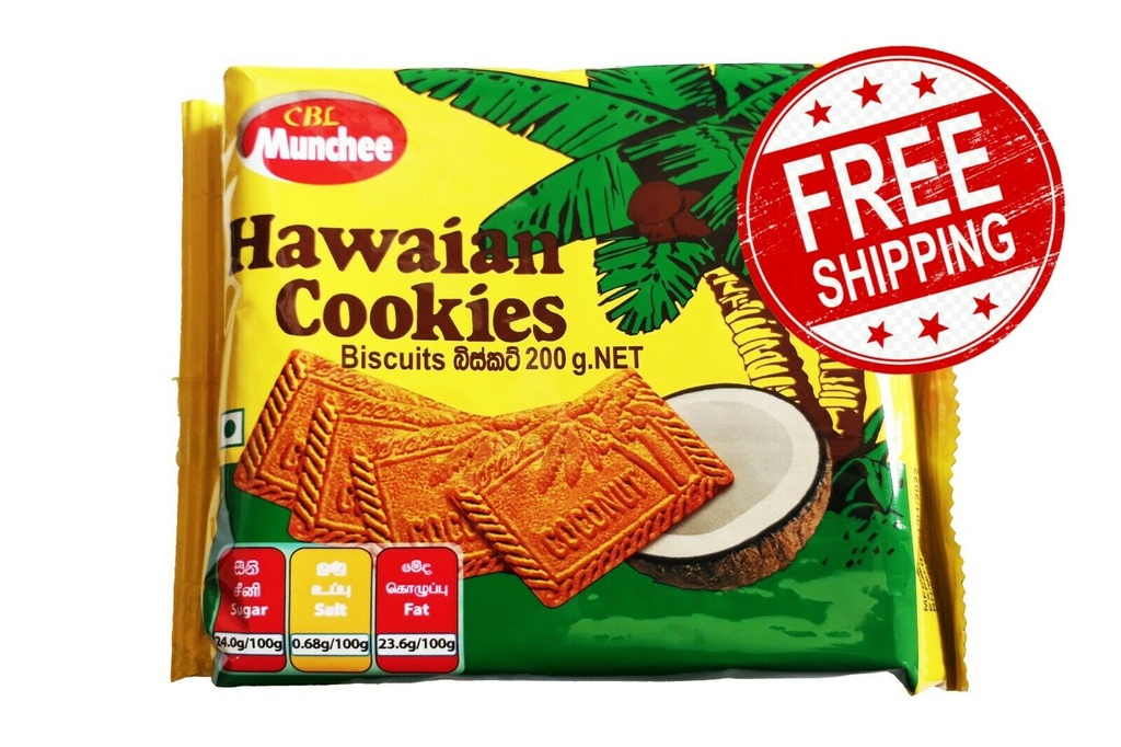[2309] MUNCHEE Havaijilaiset keksit 200 g