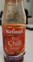 NATIONAL Röd chilisås 300 g